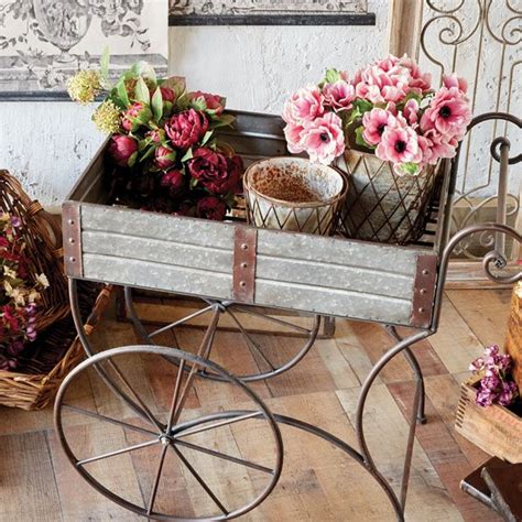 Rustic Flower Cart 